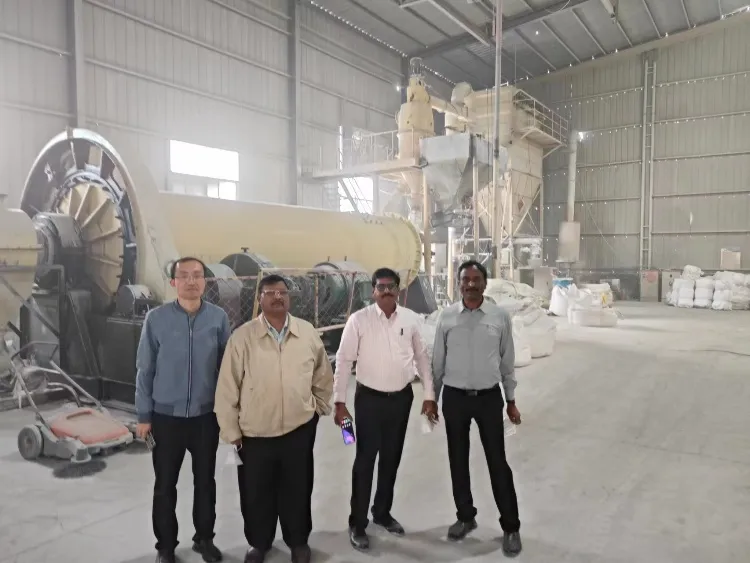 Ball mill Application Cases for calcium carbonate