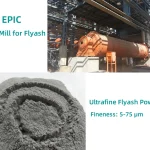 Ultrafine pulverize for flyash