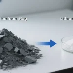 Generate Photo of Aluminum Slag Extraction of Lithium