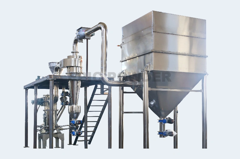 Xanthan Gum Low-temperature Superfine Grinding Air Jet Mill Production Line