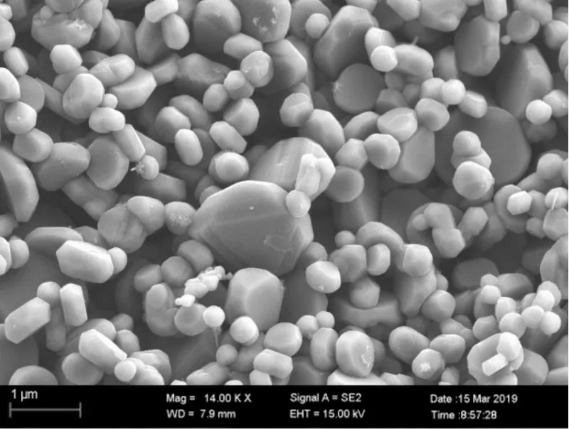 α-alumina crystal form