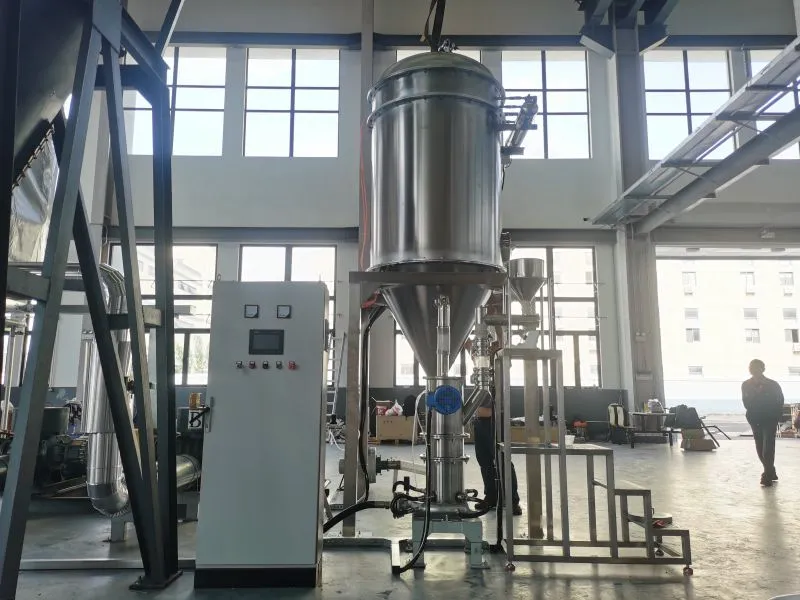 Graphite-grinding jet-mill