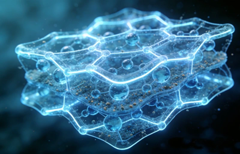 microstructure of lithium saponite