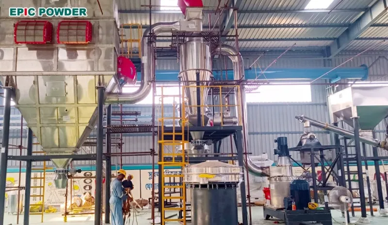 Air Classifier Mill Coffee Grounds Ultrafine Grinding Production Line