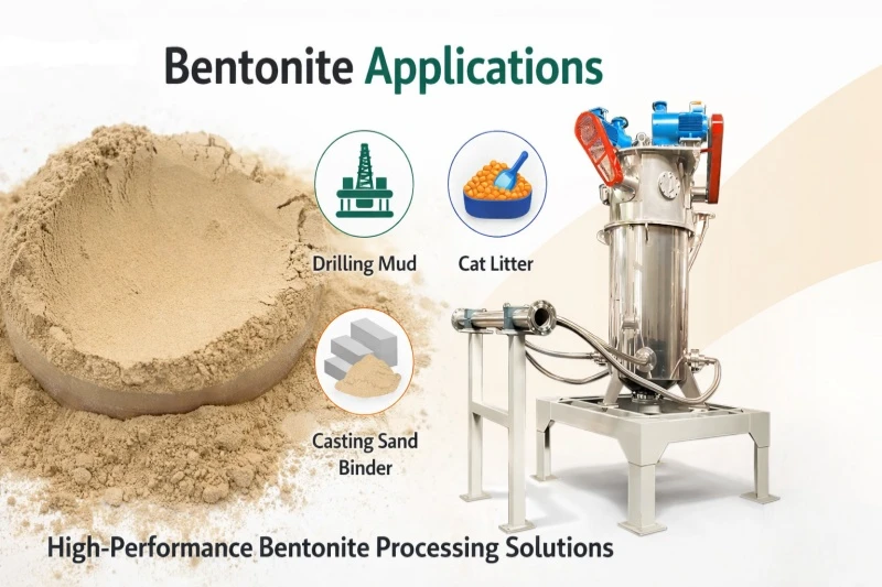 Bentonite Ultrafine Grinding