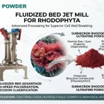 Jet Mill for Rhodophyta ultrafine grinding