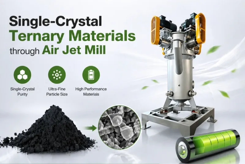 Ternary cathode Material Air Jet Mill